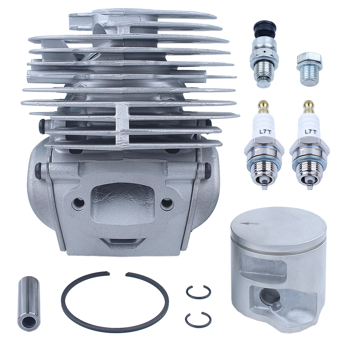 46mm Cylinder Piston Kit for Husqvarna 555 556 560 560XP 560XPG 562 562XP 562XPG Chainsaw 575355805 575355802 2