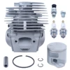 46mm Cylinder Piston Kit for Husqvarna 555 556 560 560XP 560XPG 562 562XP 562XPG Chainsaw 575355805 575355802 2