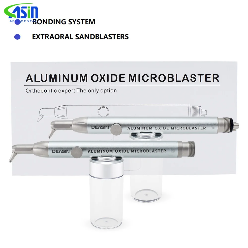 DEASIN Dental Air Polisher Dental Aluminiumoxid Micro Blaster mit Wasserspray Zahnaufhellung Aufkleber Zahnmedizin Werkzeuge