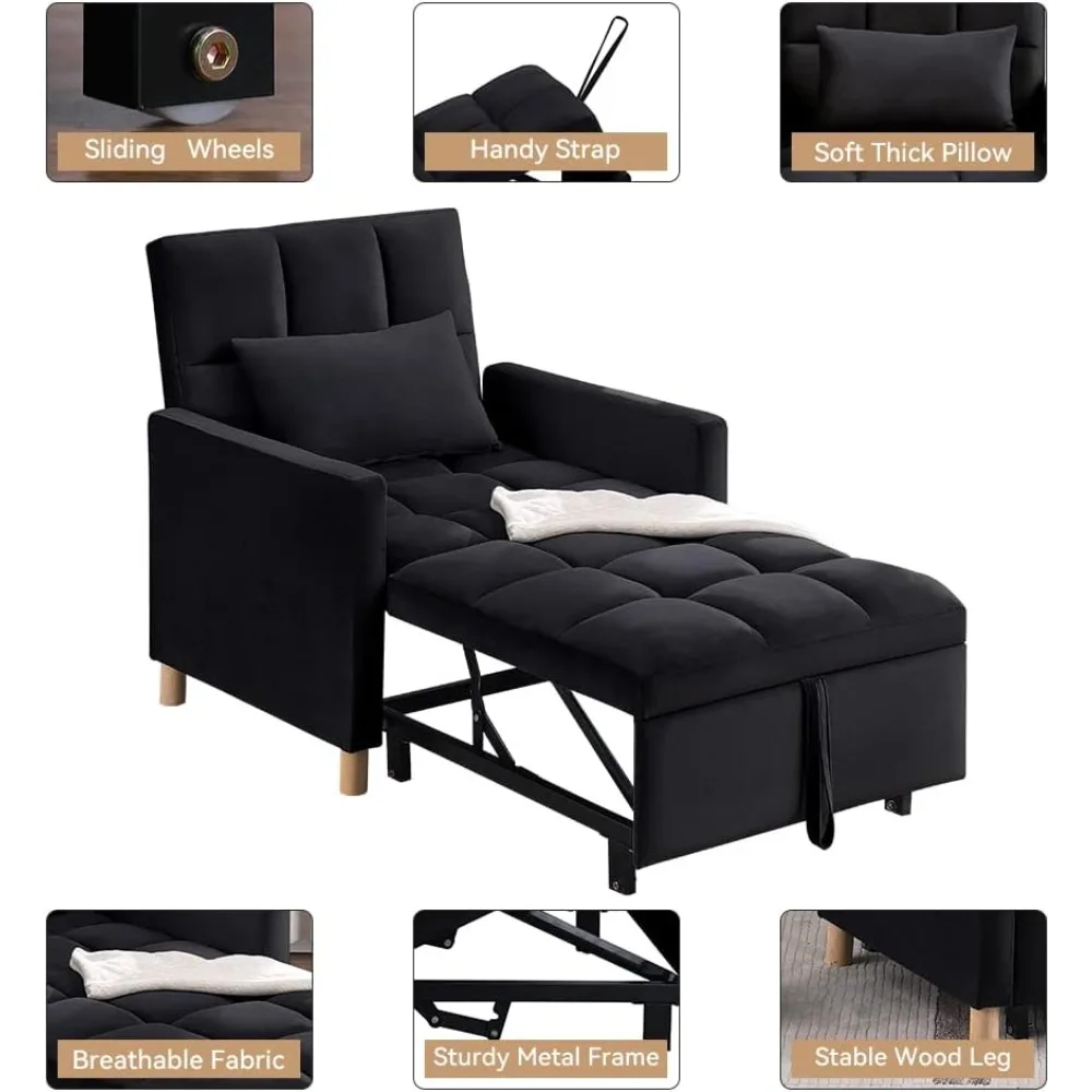 Convertible Single Sofa Bed 6