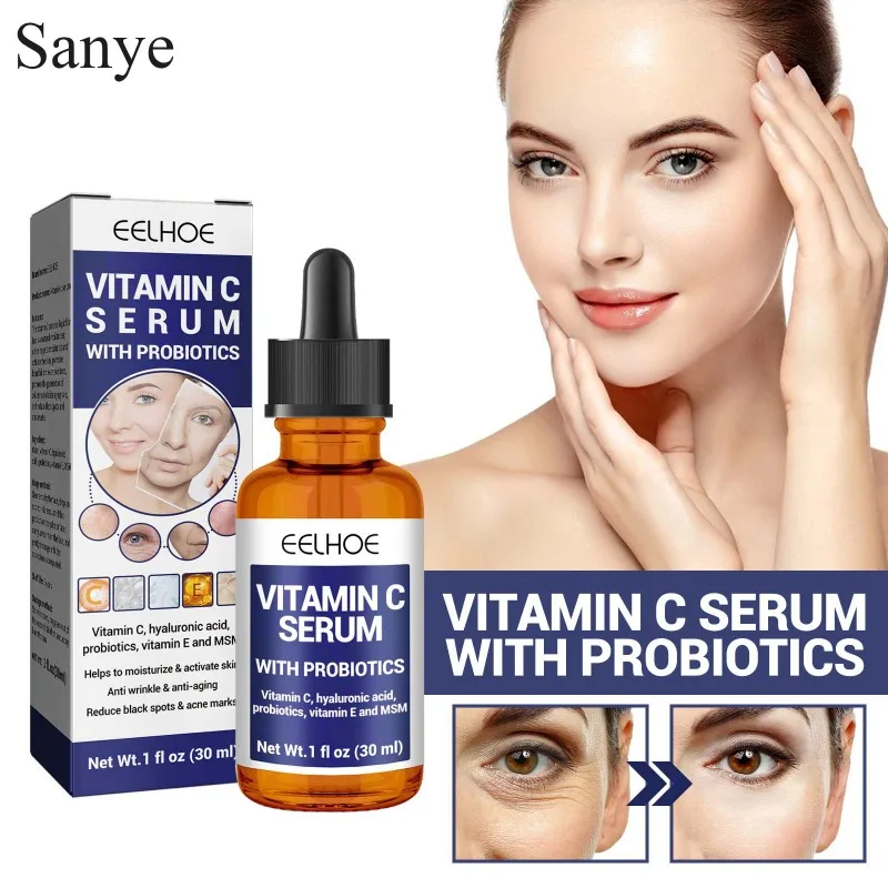

Instant Wrinkle Removal Serum Vitamin C Anti Aging Serum Fade Fine Line Firming Essence Repair Nourish Brighten Skin Care Korean