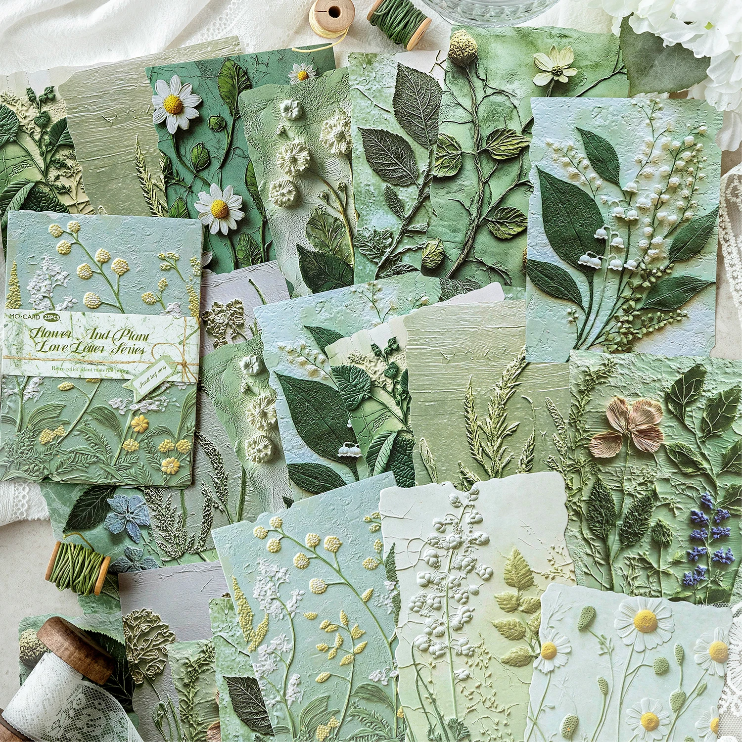 Vintage Texture Paper Set 1