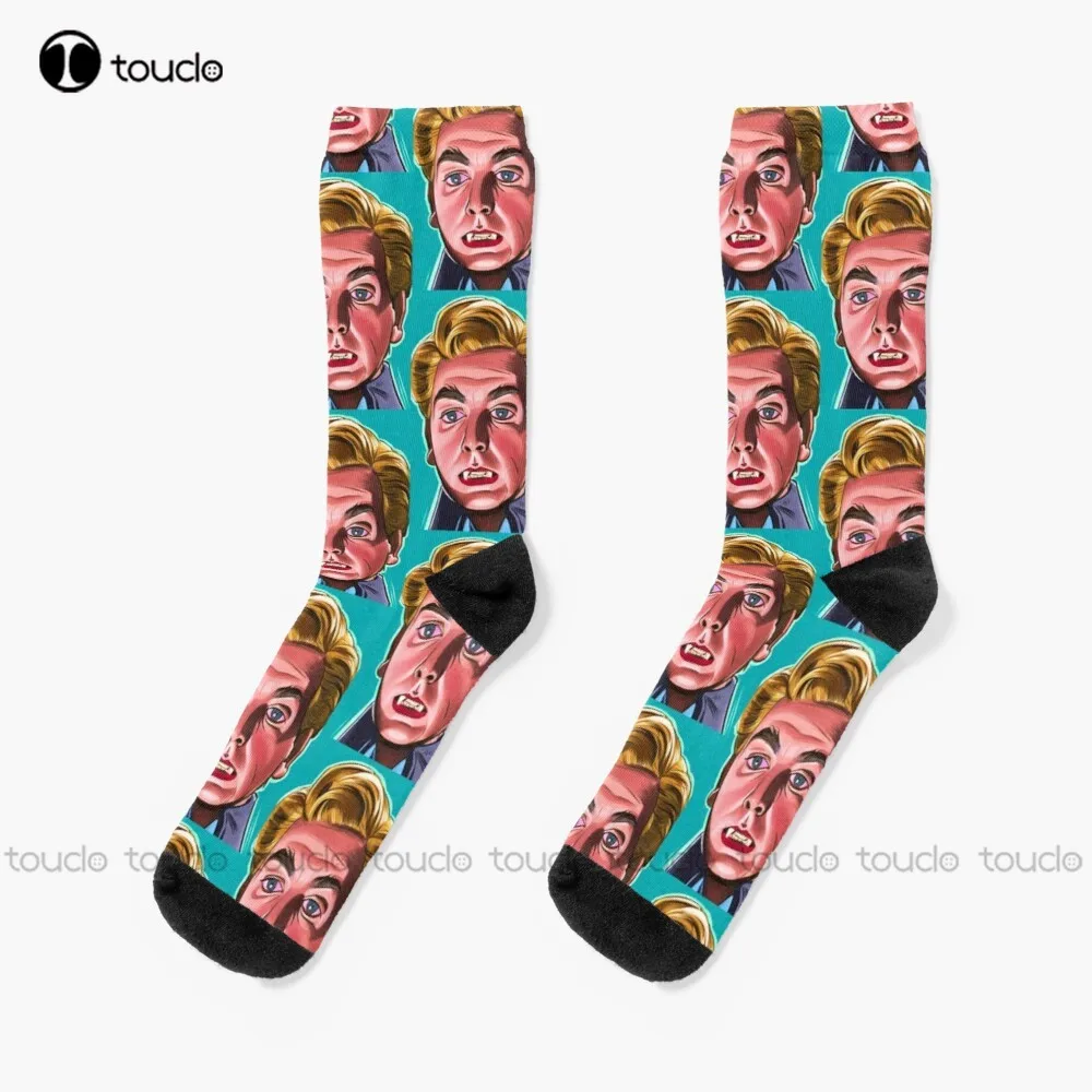 

Holy Hammer Horror! Socks Volleyball Socks Street Skateboard Socks 360° Digital Print Comfortable Best Girls Sports Funny Gift