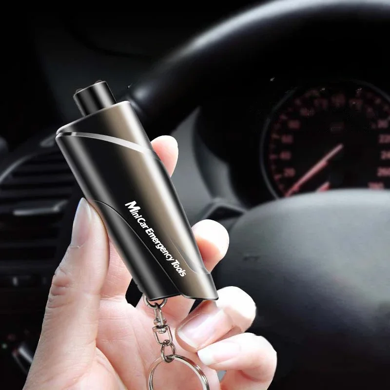 Car safety hammer, mini window breaker, safetybeltcutter, multifunctional escape hammer, divinedeviceforcarmounted emergency kit