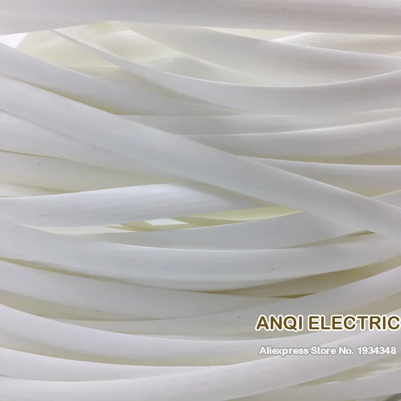 500g white synthetic rattan PE rattan plastic imitation synthetic weaving raw material for outdoor table chair component
