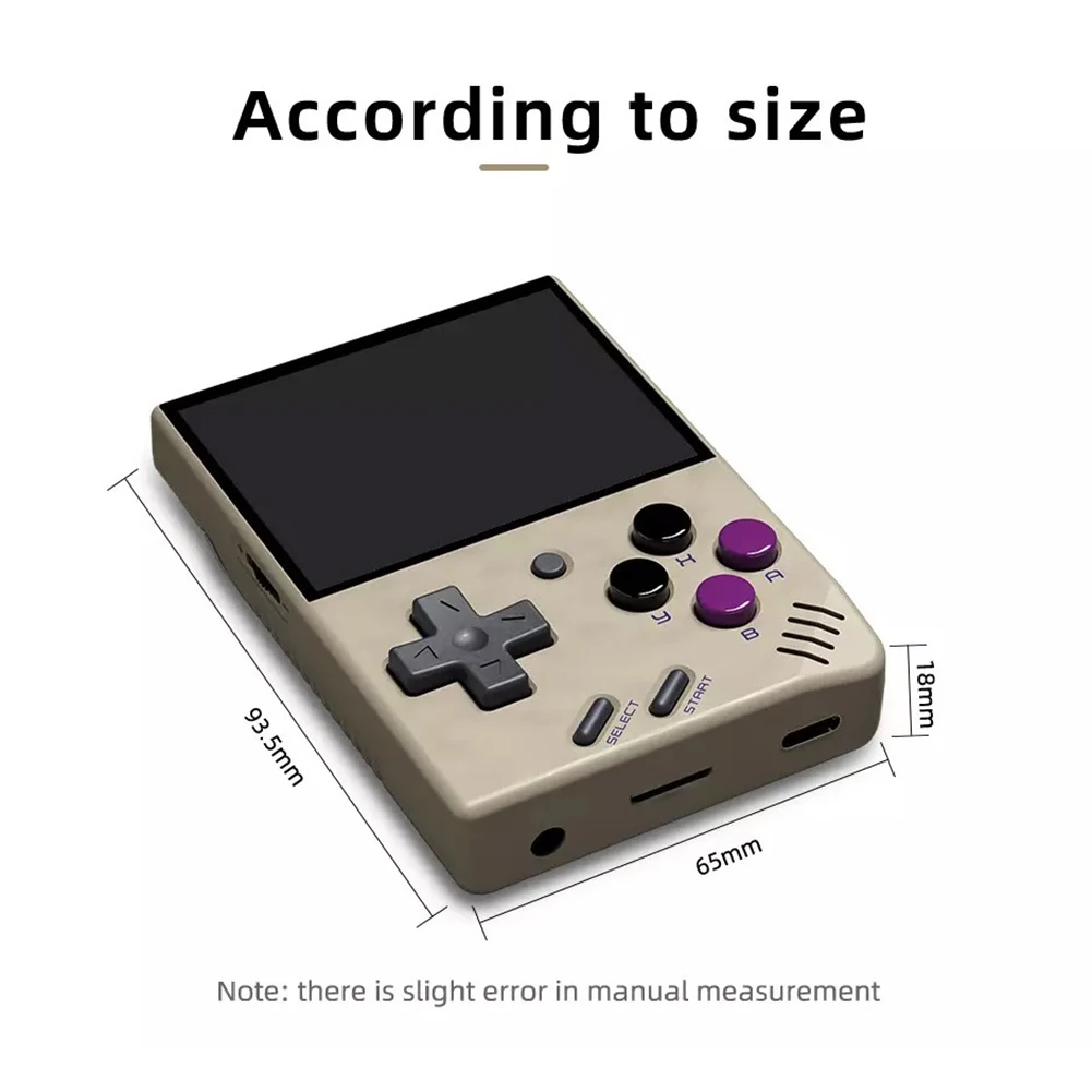 MIYOO MINI Portable Retro Handheld Game Console 2.8 Inch IPS HD Screen Video Game Consoles Linux System Classic Gaming Emulator