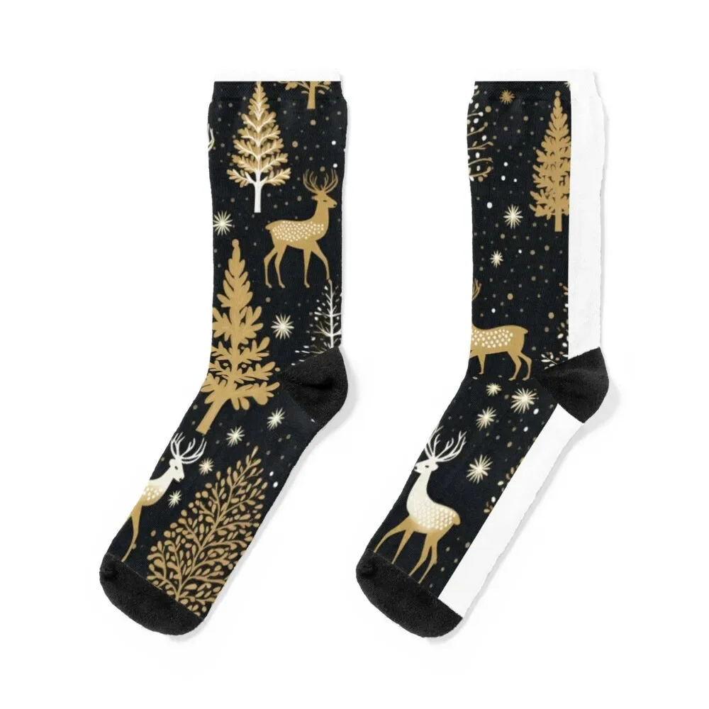 

christmas winter wonderland Socks Stockings man anti-slip soccer sock Boy Child Socks Women's
