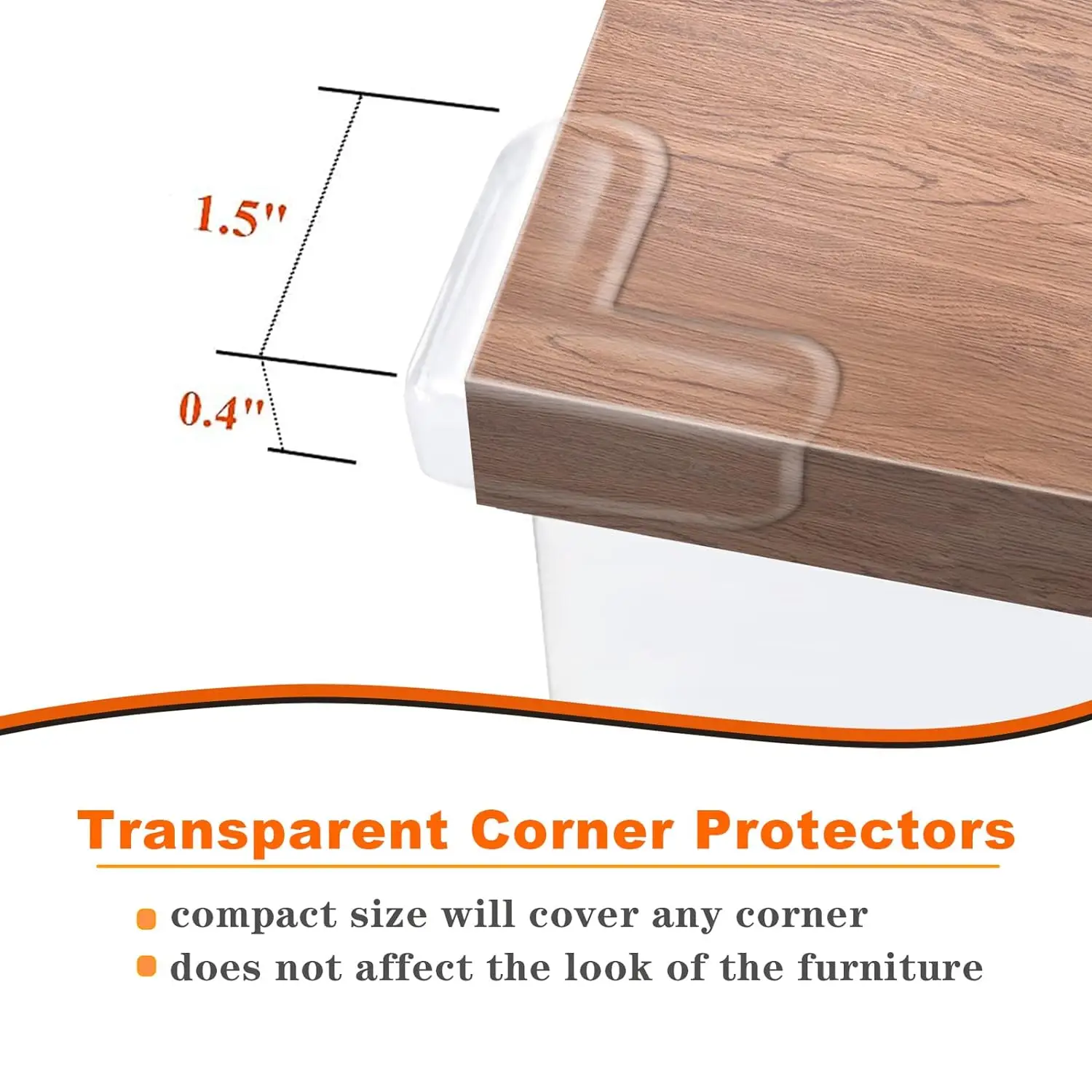 Baby Protection Table Edge Protector Corner Guards Corner Protectors for Baby Furniture (5 Pack)