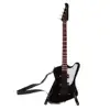 1/6 Wooden Electric Bass Guitar Model for 12" Action Figures Dolls House Decor 4