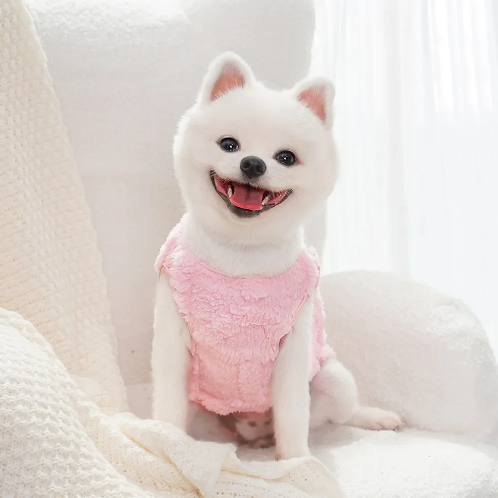 Dog Winter Clothes Small Dogs Cat Outdoor Soft Cozy Fleece Jacket Vest Coat Pet Chihuahua Yorkies Corgi pet jacket