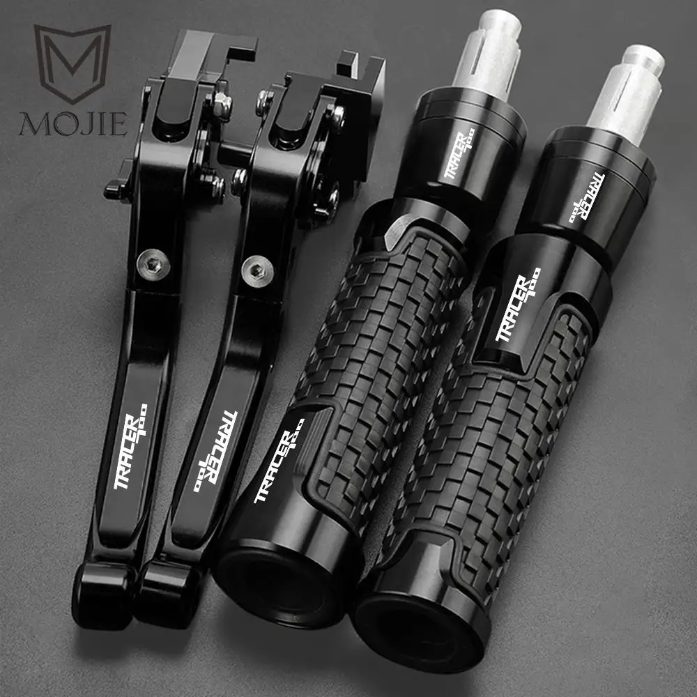 

Motorcycle CNC Adjustable Extendable Folding Brake Clutch Levers Handle Grip Ends For YAMAHA TRACER700 TRACER 700 2018-2020 2019