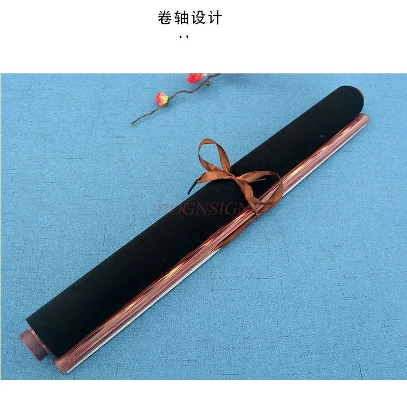 연습용 붓글씨, 두꺼운 두루마리, 빈 물 쓰기 천, 성인 서예 초보자 세트, 1 세트