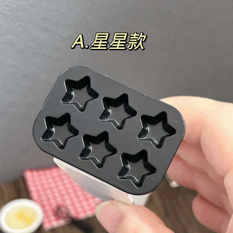 1PCS 1/6 1/12 Scale Miniature Dollhouse Cake Baking Mold OB11 Doll's Mini Food Kitchen Accessories Toy