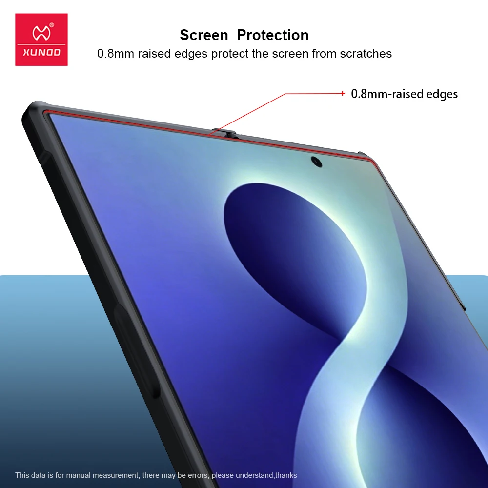 Xundd Aramid Carbon Fiber Magnetic Shockproof Case with Folding Design
