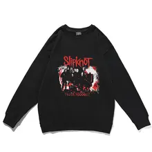 

Prepare for Hell Tour Pullover Mens Rock Band Sweatshirt Men Women Slipknots Pullovers Heavy Metal Streetwear Man Cool Clothes
