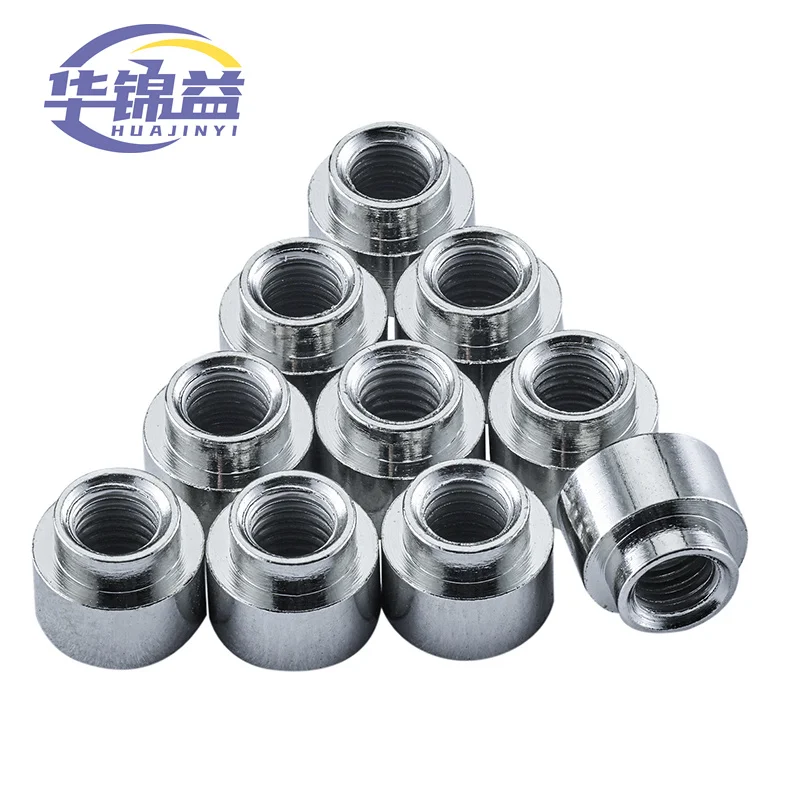 Nickel Plated Pcb Smtso Spacer Standoff Nut M2.5 L16 Montagem Condutiva Pilarsurface Mount Welding Nut Solda Through-hole