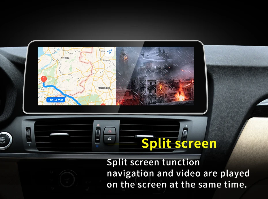 NEW ID8 Snapdragon665 12.3inch Android13 Car Carplay Auto For BMW X3 F25 X4 F26