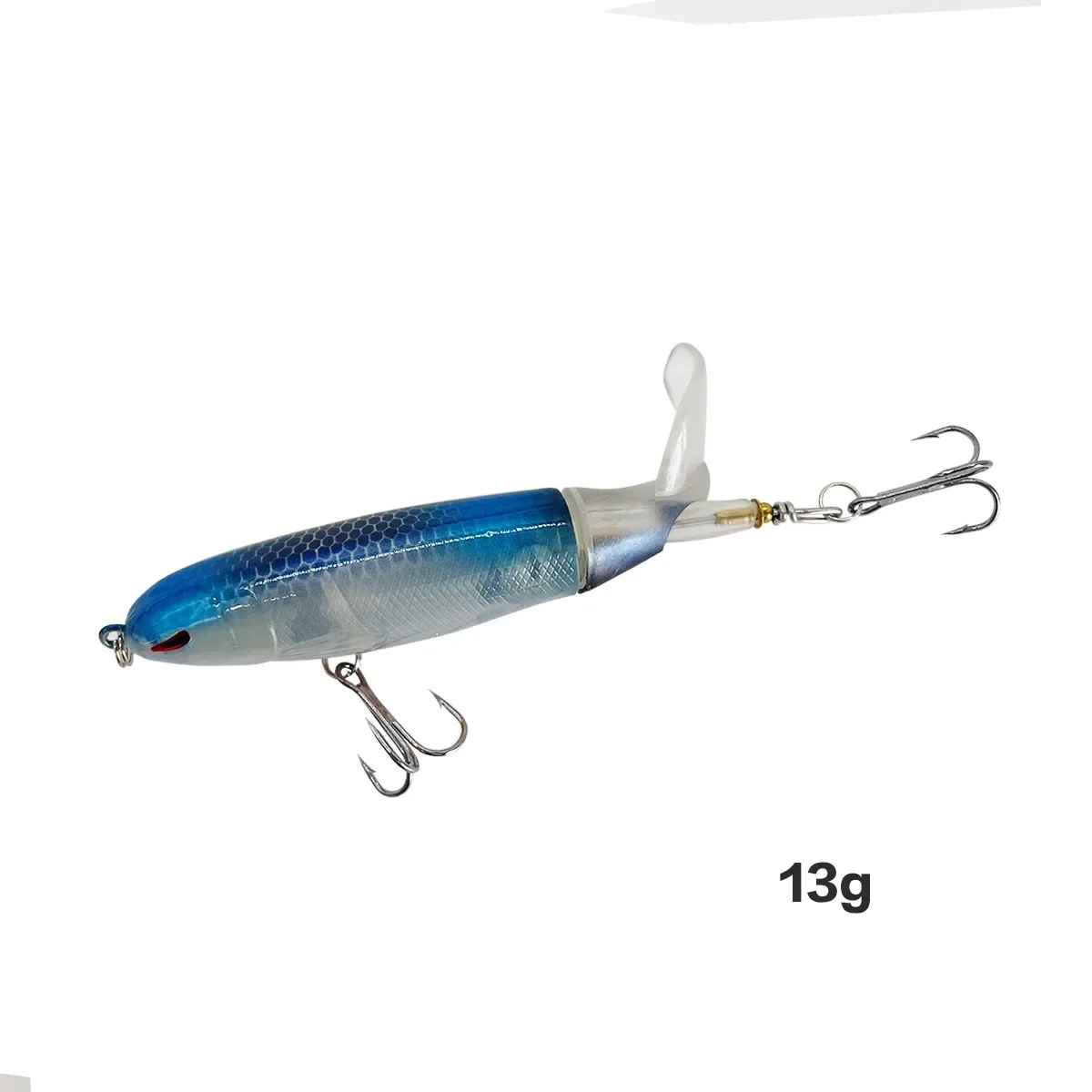 1/3/6/8Pcs Topwater Angeln Locken Whopper Popper Künstliche Köder Harte Plopper Weiche Rotierenden Schwanz angelgerät Angeln Köder – Detail 11
