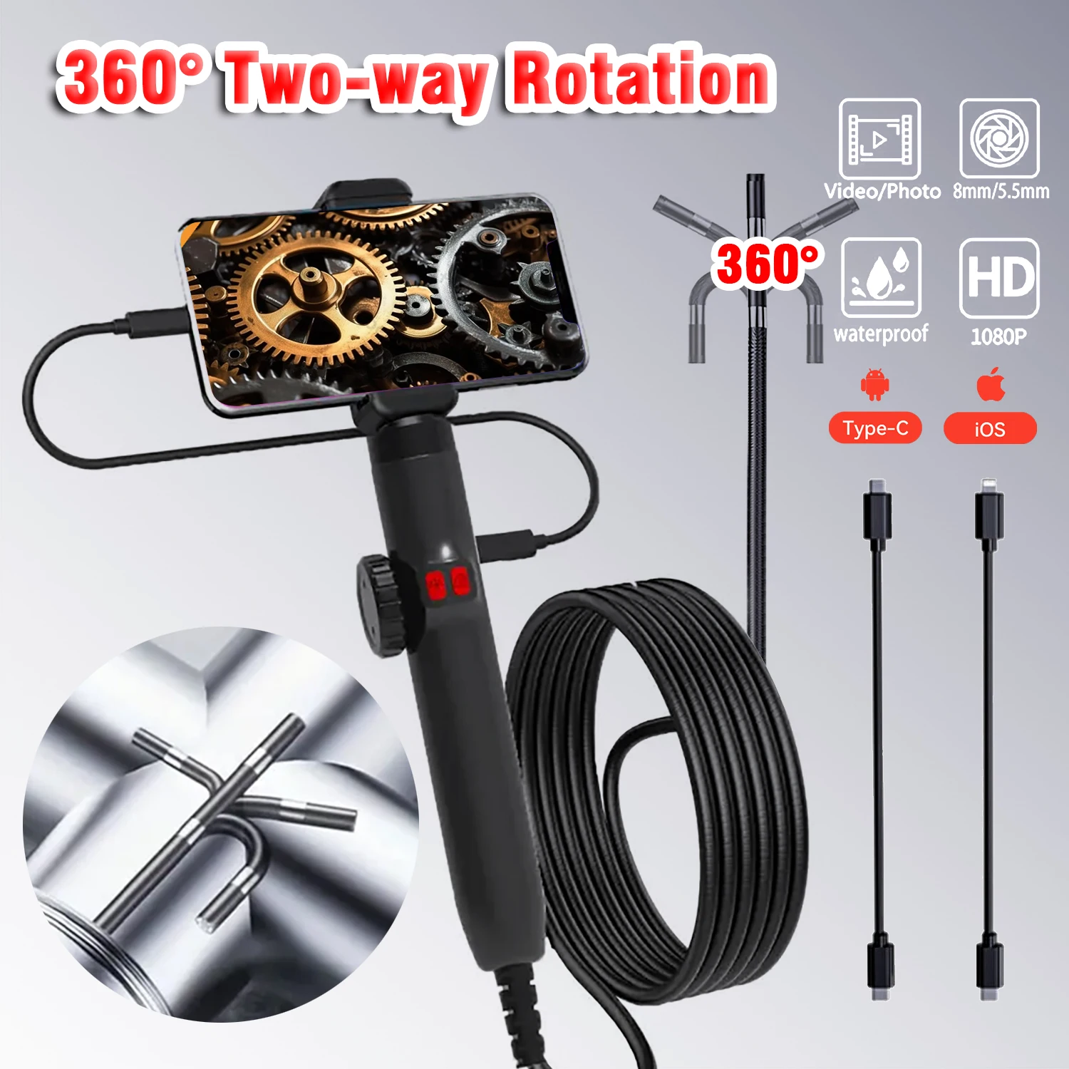 6mm 1440P 1m