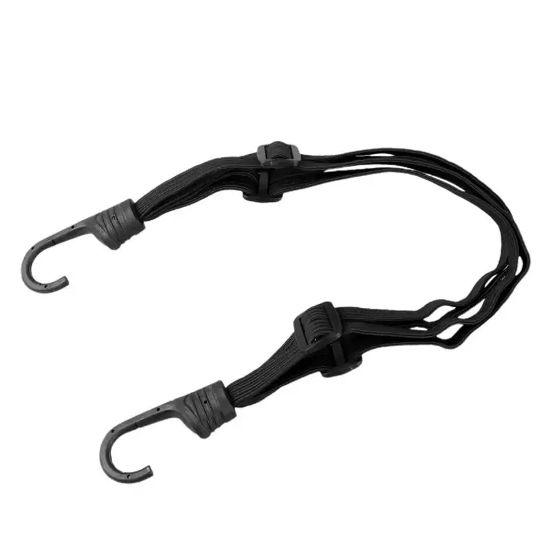 

Motorcycle Bungee Cord Adjustable Bungee Ropes With 2 Hooks Retractable Cords Luggage Wrapping Supplies For Car Trunk Suitcase
