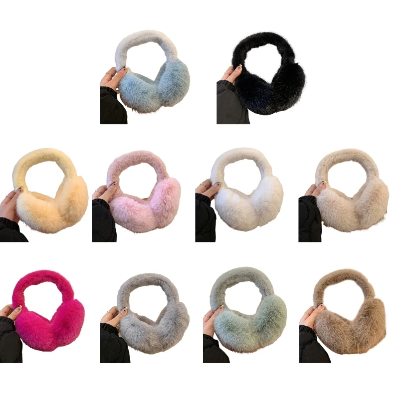 

Windproof Earmuffs Men Womens Ear Warm Protector Thicken Plush Earmuff Outdoor Dropship