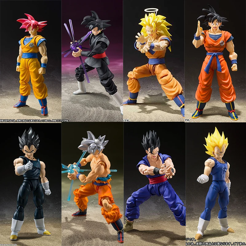 SHF Dragon Ball Figures Super Broly Vegeta Action Figure Anime Collection  Saiyan Son Goku Gohan Broli