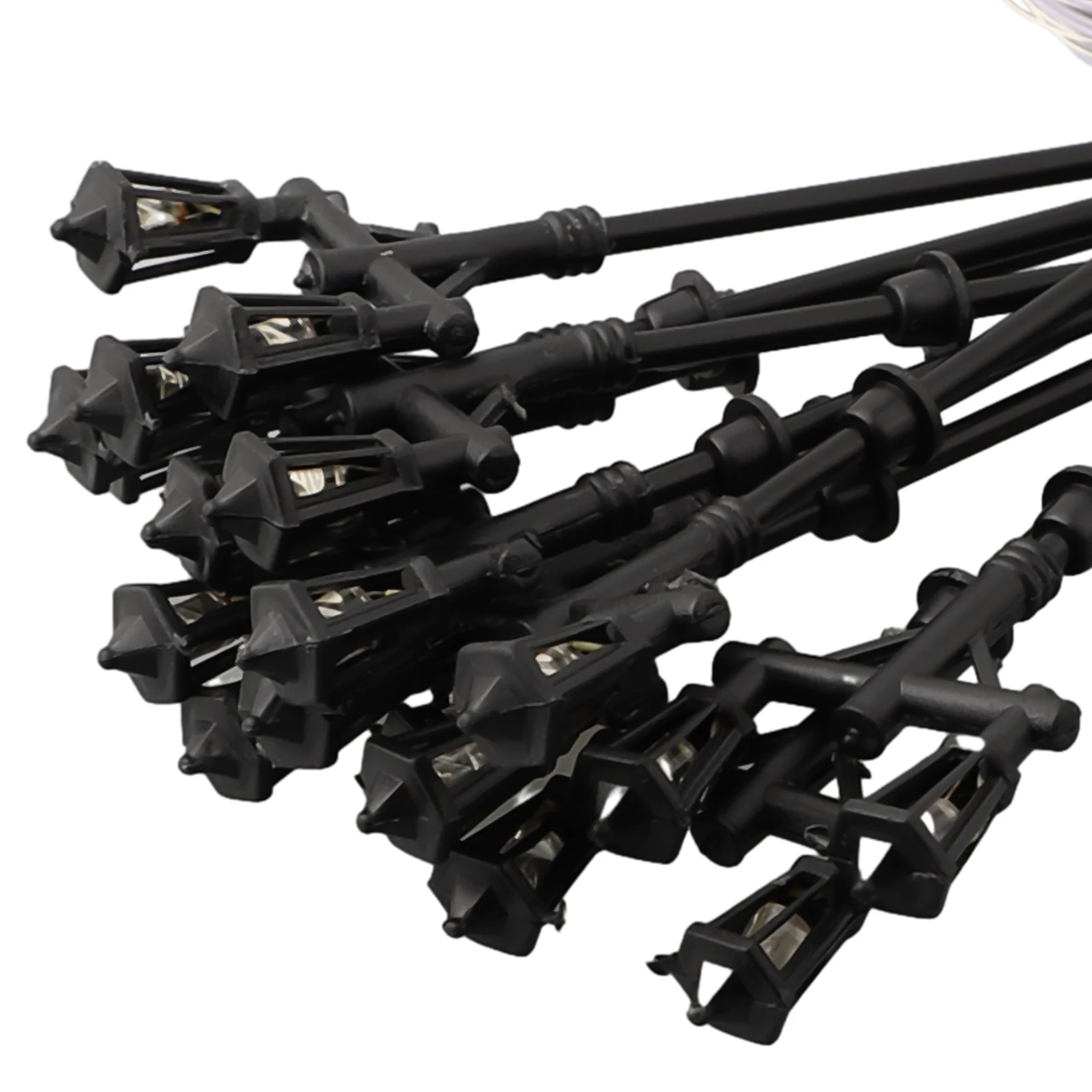 

Courtyard Lights Model Street Lights Brighten Your Train Scenery 10 LED Street Lights 1 100 Scale Model Lampposts