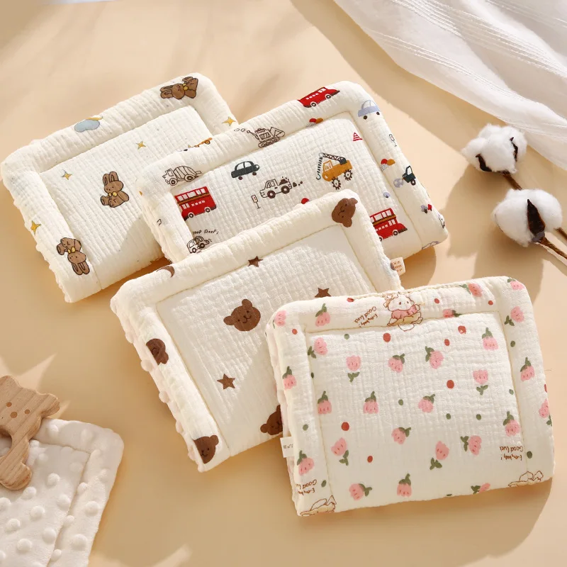 땀 흡수 및 통기성을 위한 콩벨벳과 면 소재의  베개,  진정 베개용 거즈