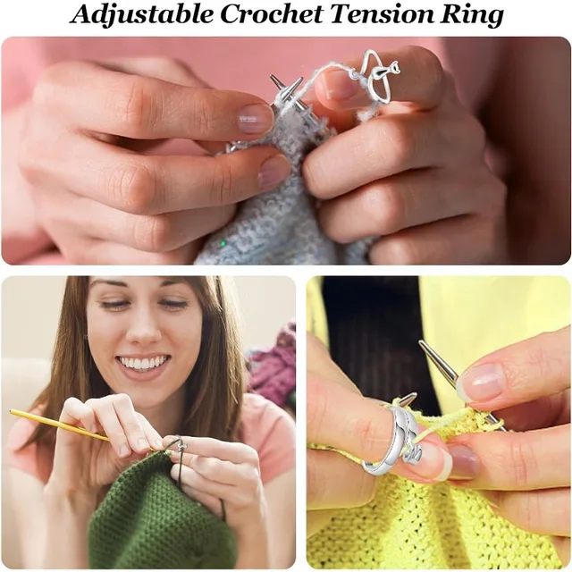 Housoutil Lot De 2 Anneaux De Crochet Réglables En Métal Pour