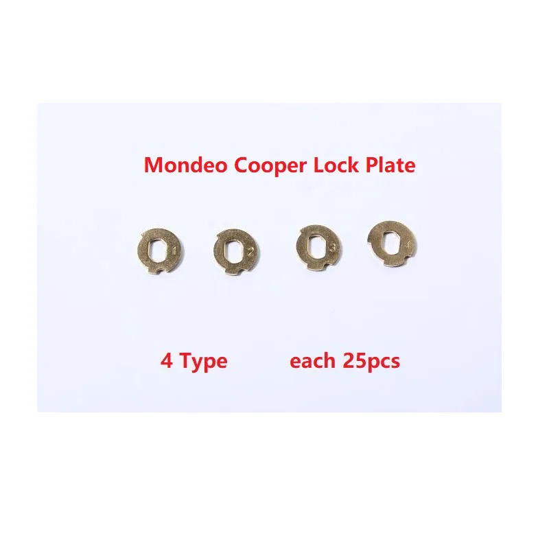 

(100pcs) For Ford Mondeo Lock Reed Lock plate Car Door Lock Repair Kits Repair Accessories + with Few spring