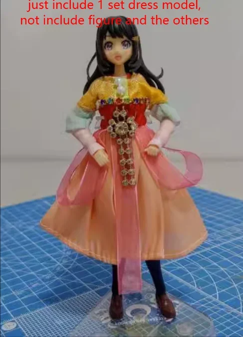 

Модель платья солдата в масштабе 1/12 для кукол Figma 6 дюймов