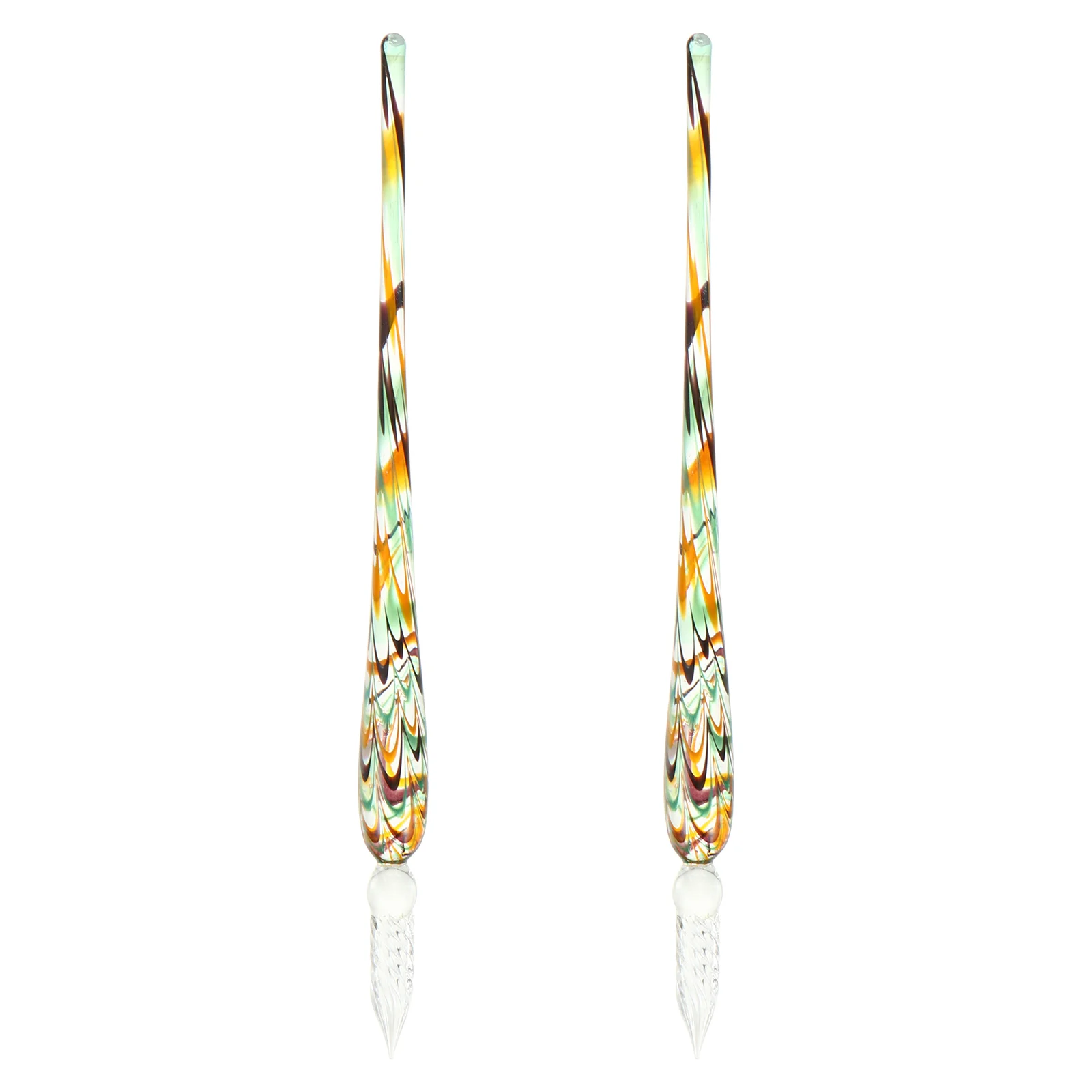 

Витражная ручка для каллиграфии, деловой подарок, школьные канцелярские принадлежности, украшение для письма, ручки для рисования