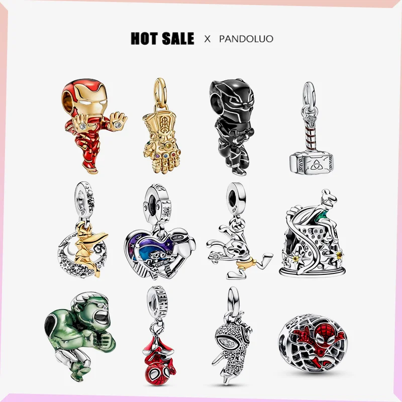 

Hot Game of Thrones Mother of Dragons Charm Bead Suitable Charm Pandora Marvel Bracelet 925 Silver Disney Marvel Pendant Jewelry