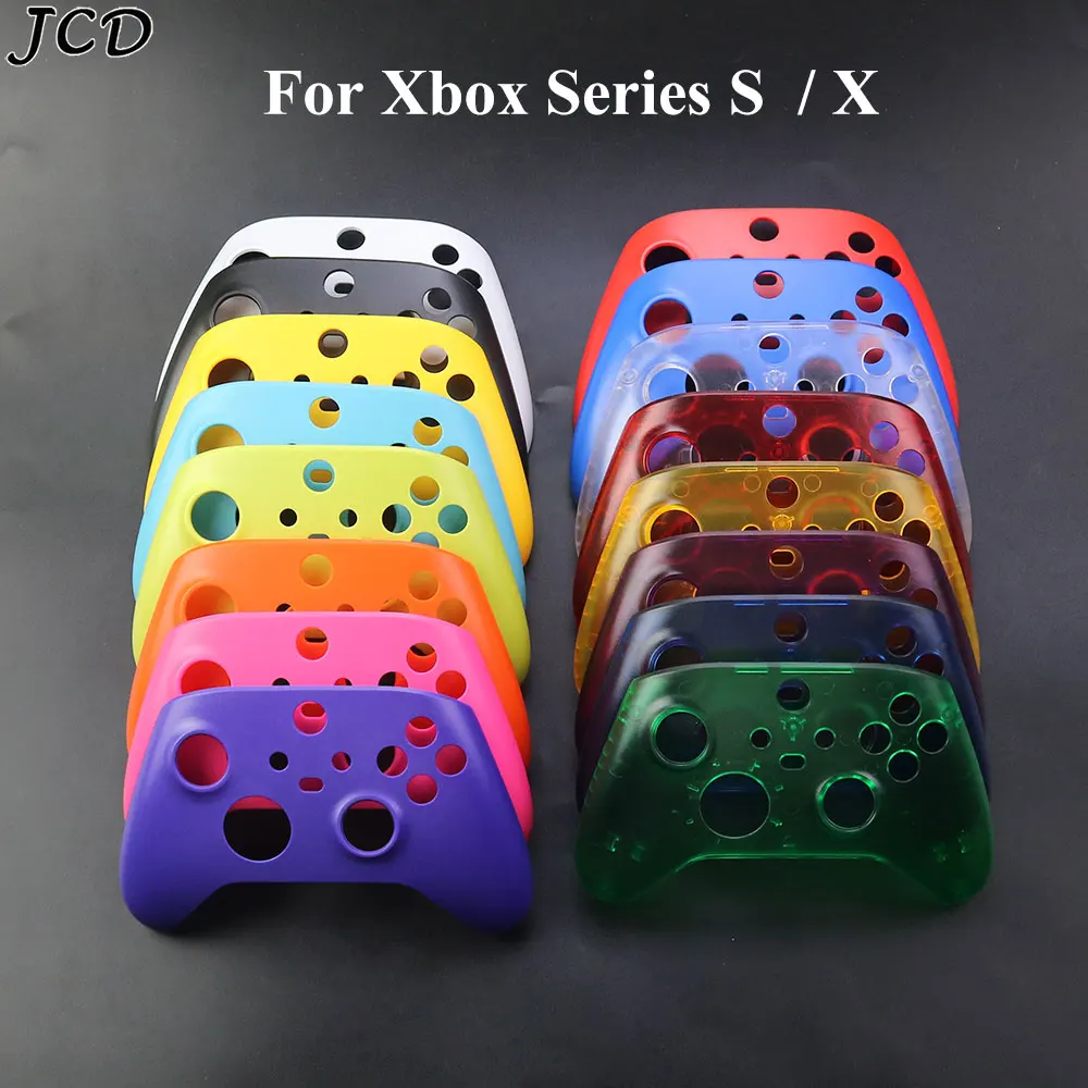 

JCD For Xbox Series S Front Shell Replacement Upper Top Housing Shell Faceplate Cover For Xbox Series X Controller