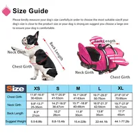 Dog Life Jacket Pet Dog Life Vest – Swimwear for Puppy Small Large Dogs