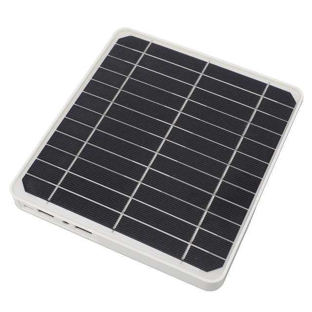 20W Solar Panel with USB TYPE C DC Port Waterproof 5V 2A Portable Solar Panel for Backpack Bicycle 2