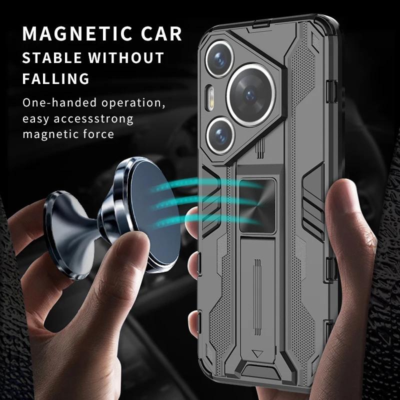 Verstelbare Kickstand Beschermhoes Voor Honor 200 Pro Cover Magnetische Houder Coque Fundas Capa_voghion.com