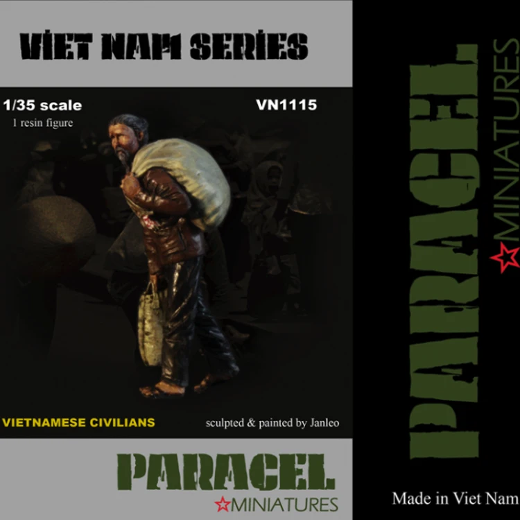 

1/35, старик, модель солдата из смолы GK, тема вьетнамской войны, несобранный и Неокрашенный комплект