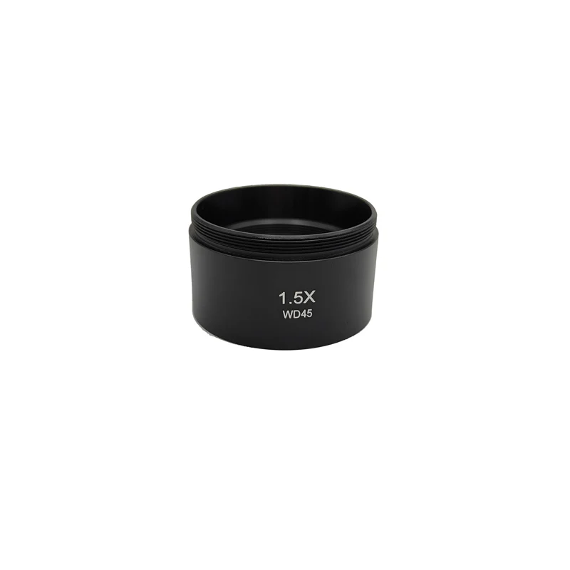 Microscope Objective Lens 0.3X/0.5X/0.7X/0.75X/1X/1.5X/2X Microscope Auxiliary Objective Lens for Trinocular Binocular