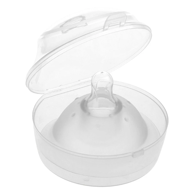 Double Layer Silicone Nipple Protector Breastfeeding Mother Breast for Protection Pad Cap Shield Cover