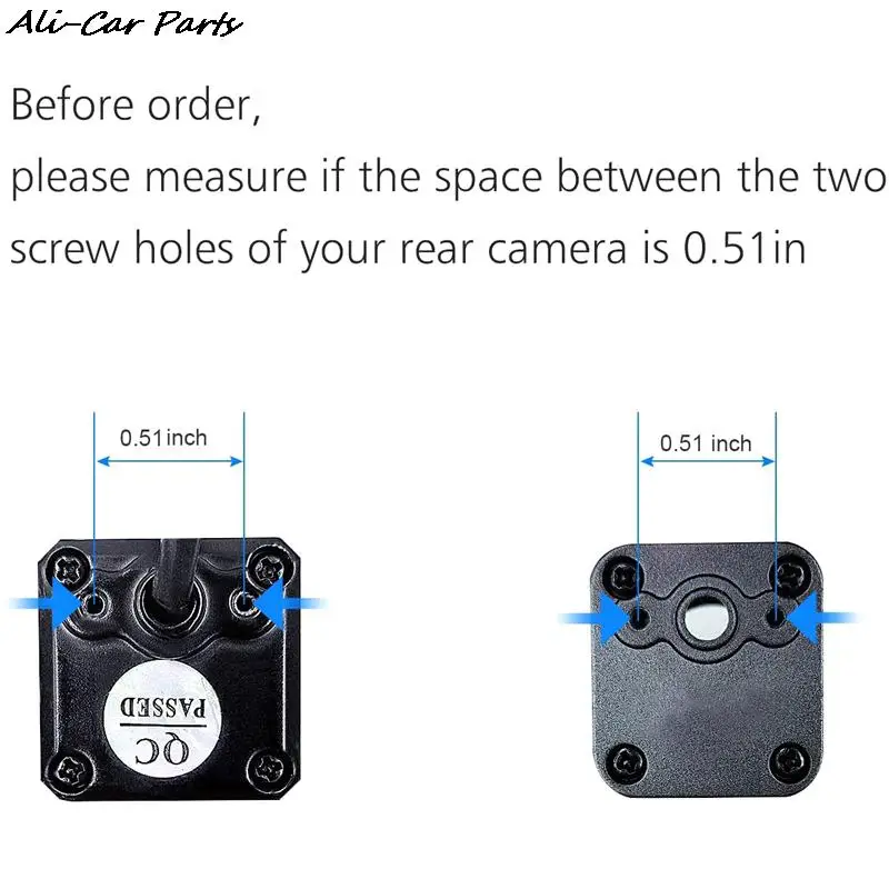 Universal 1pc Auto Rückfahr kamera Kennzeichen halterung Kit Halter für Rückfahr kamera Rückfahr kamera – Detail 15