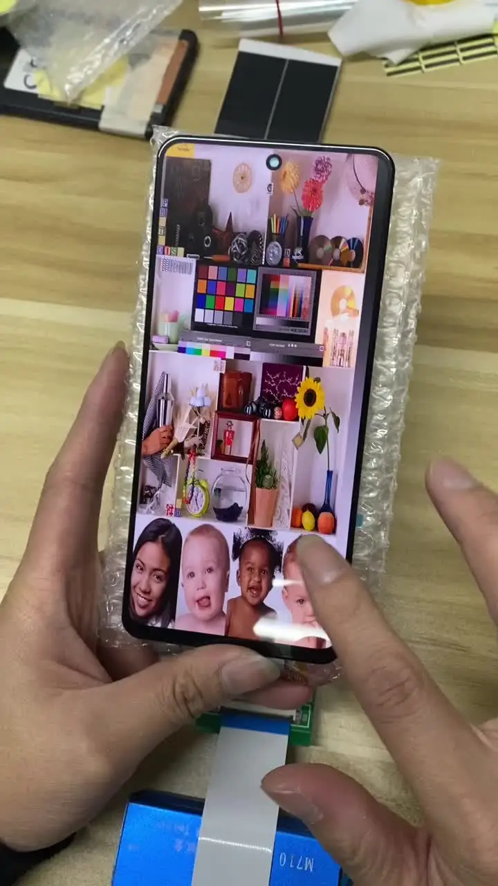 Display Lcd Per Oppo A96 Cph2333-realme 8i Rmx3151-oem Service Pack