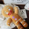 Cartoon Gingerbread Man Throw Pillow Stuffed Anime Biscuit Shrek Plushies Baby Appease Doll Pendant Cushion Sofa Bed Home Decor 1