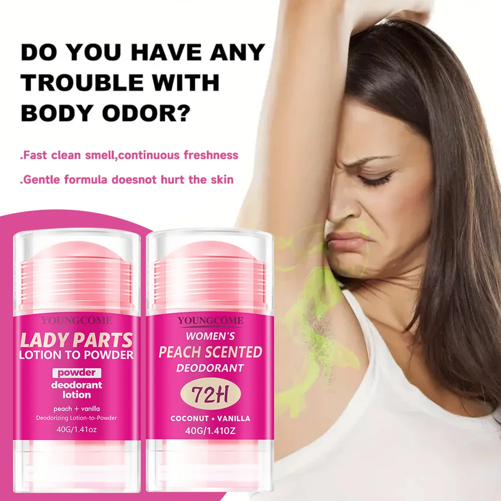Peach Scent Antiperspirant Deodorant Stick Image 6