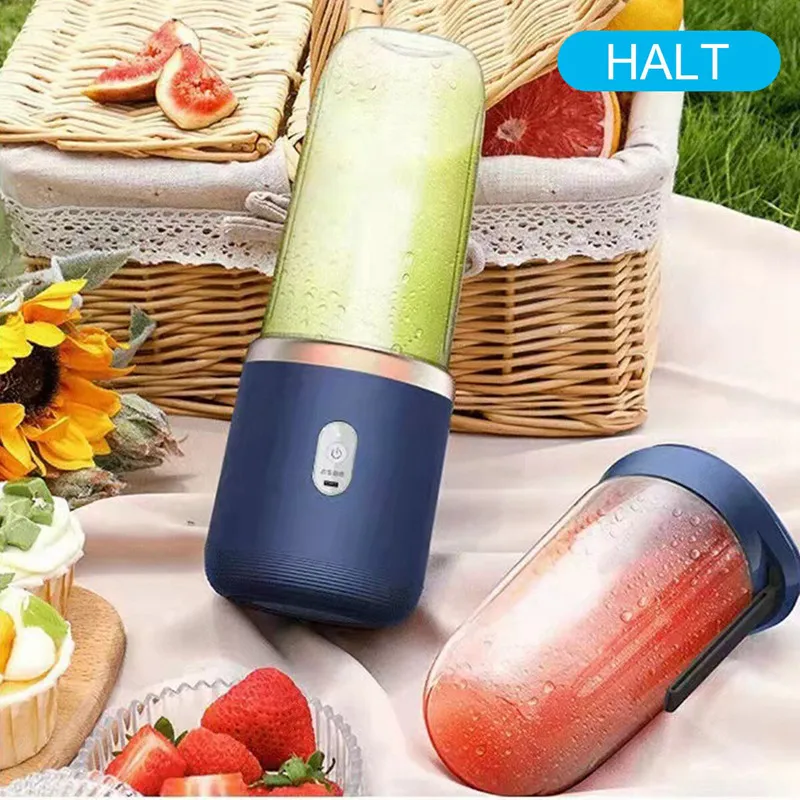 Electric handheld blender bottle 6 blades Multifunction juice blender Fresh juice blender Smoothie blender Ice CrushCup