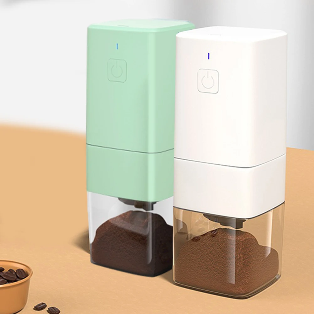 

Portable Electric Coffee Grinder TYPE C USB Charge Ceramic Grinding Core Home Coffee Beans Pulverizer Grinder