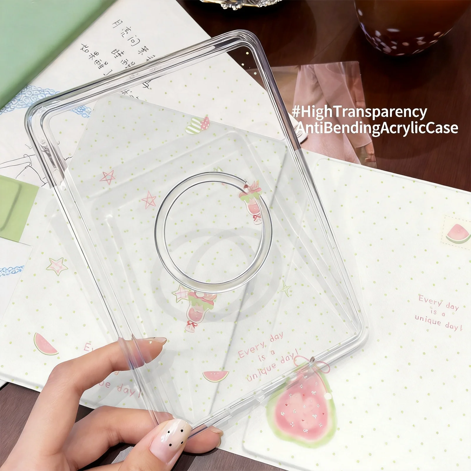 Premium Detachable Magnetic Book Cover with Magnetic Buckle