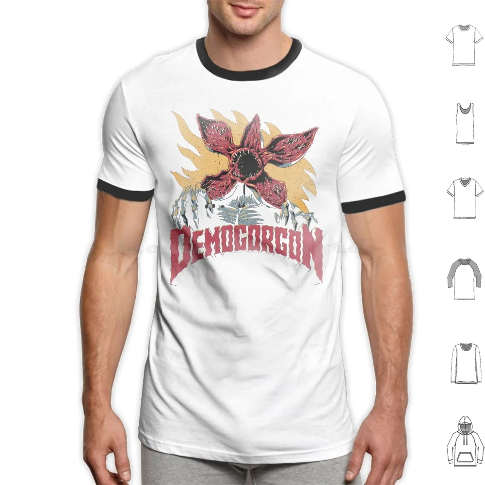 thumbnail image 1 of Camiseta Demogorgon 6Xl Algodón Cool Tee Demogorgon Once Netflix Dustin Stranger Mike Cosas Lucas Upside Down 80S Tv Horror, 1 of 5