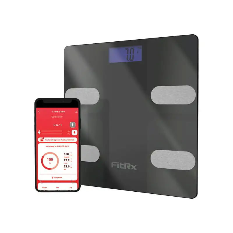 

Smart Scale, Digital Body Scale Measures Weight, BMI, BMR and More, with App