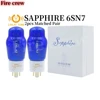 Fire Crew LINLAI Sapphire 6SN7 Vacuum Tube Replace CV181 6N8P 6H8C 5692 6SN7 HIFI Audio Valve Electron Tube Amp DIY Matched Quad 1